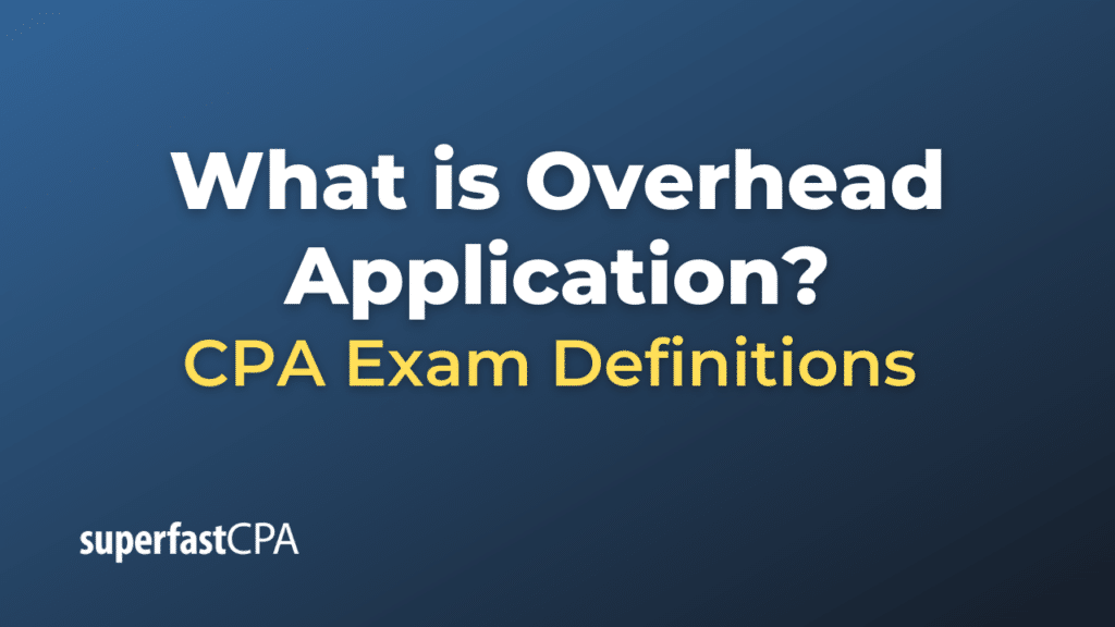 Overhead Application