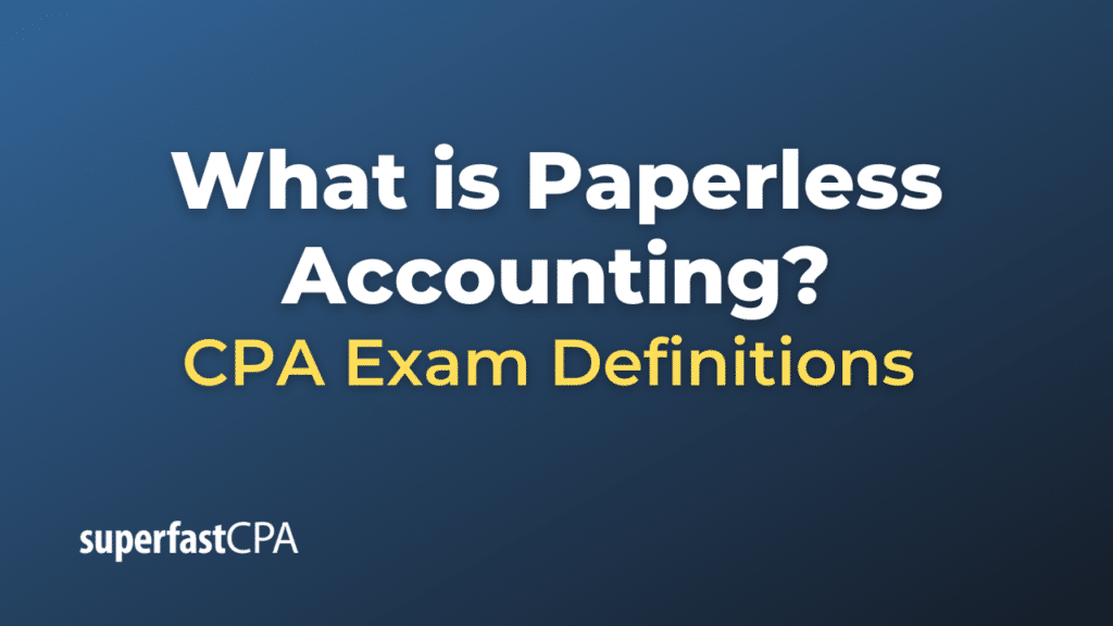 Paperless Accounting