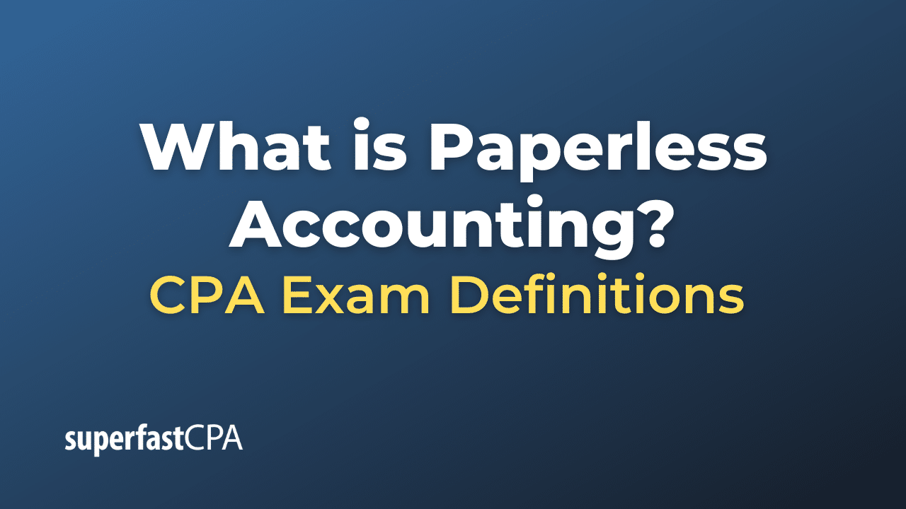 What is Paperless Accounting?