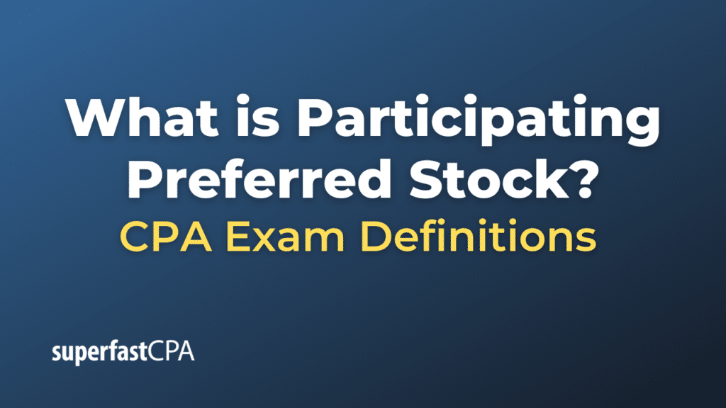 Participating Preferred Stock
