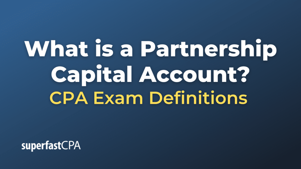 Partnership Capital Account