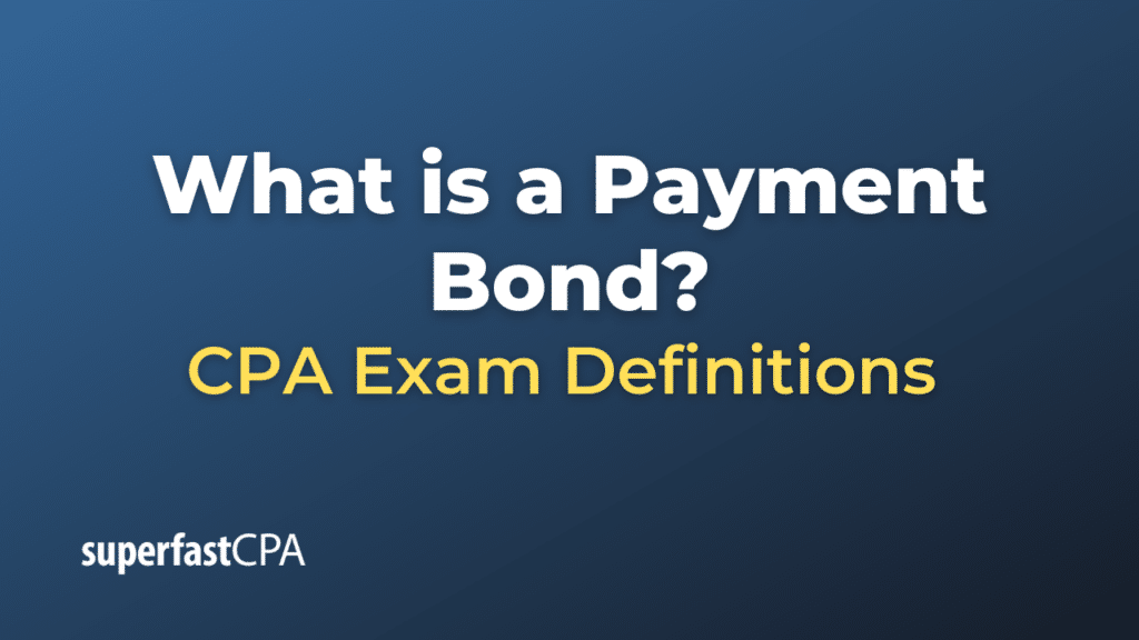 Payment Bond