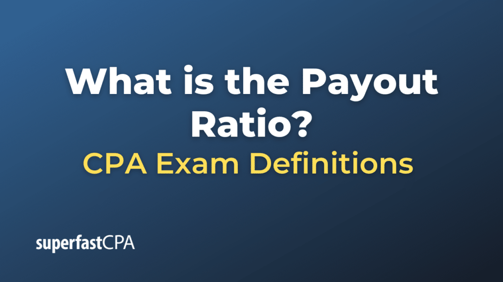 Payout Ratio