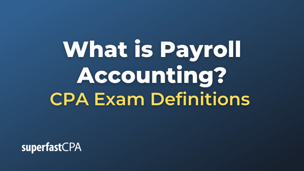 Payroll Accounting