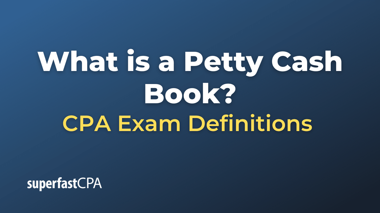 Petty Cash Book