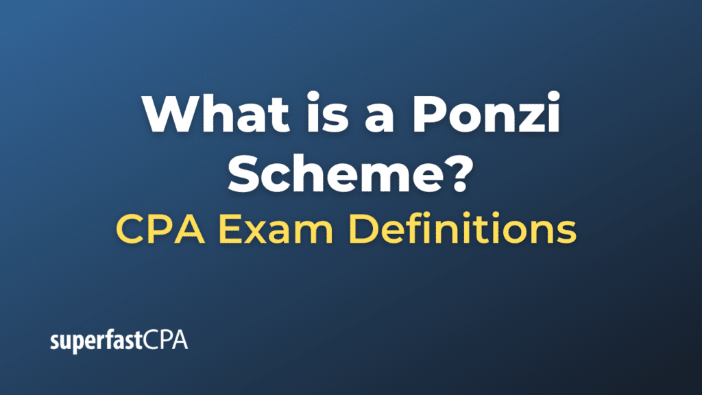 Ponzi Scheme