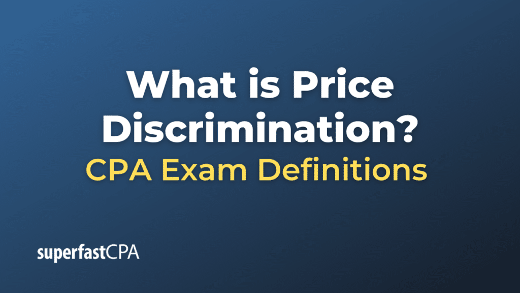 Price Discrimination