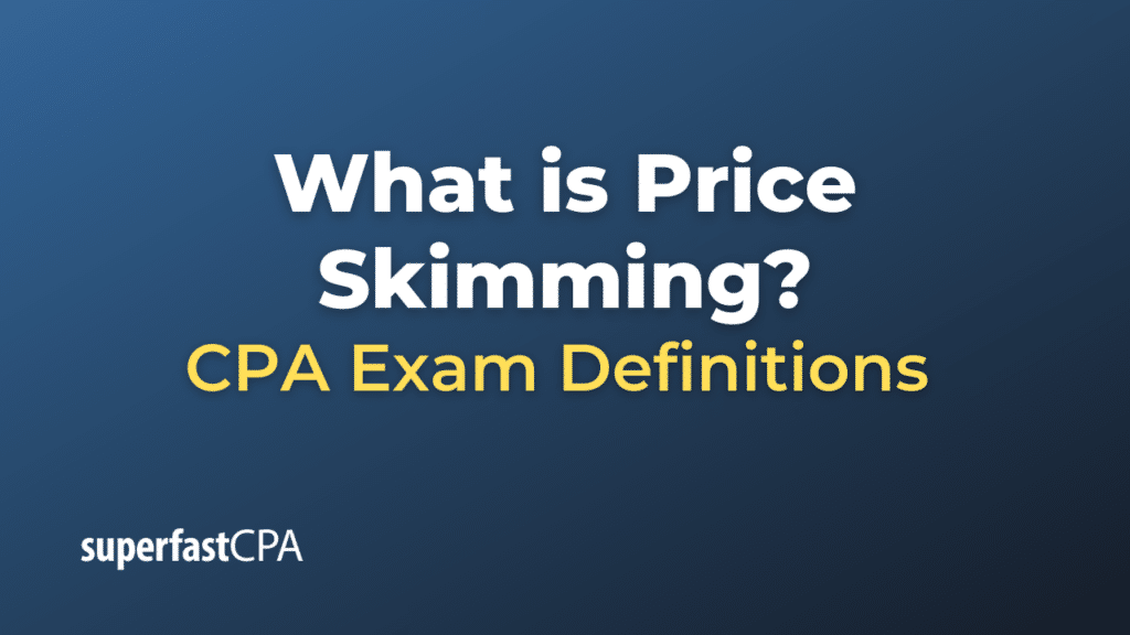 Price Skimming