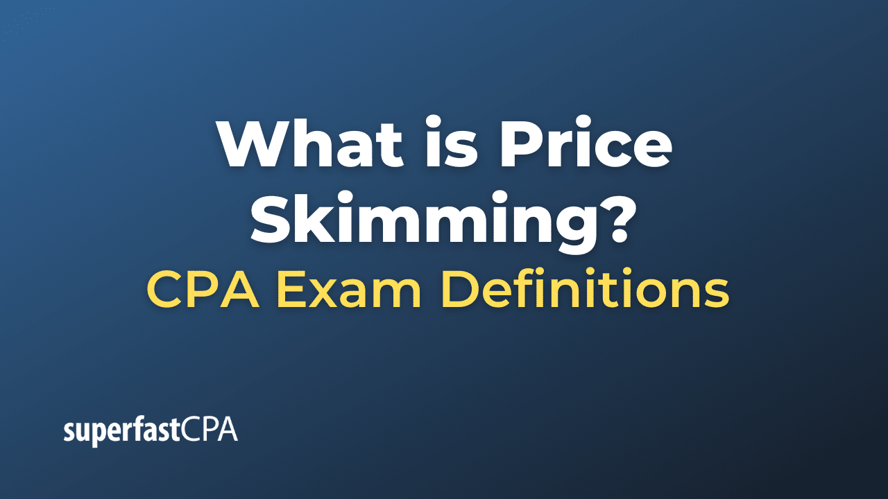 What is Price Skimming?