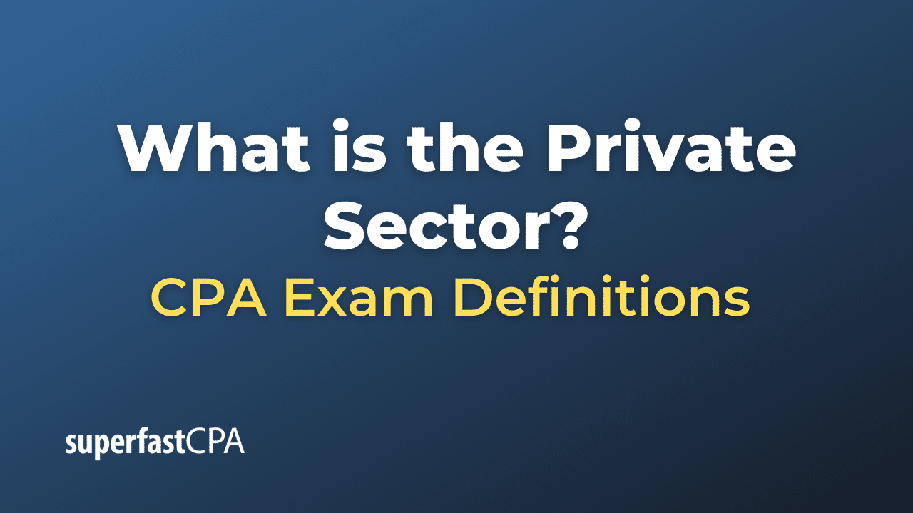 Private Sector