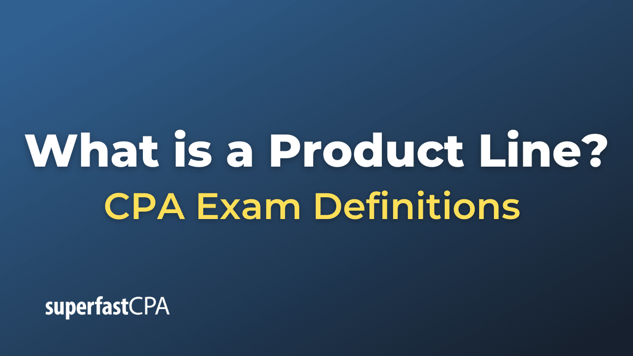 What is a Product Line?