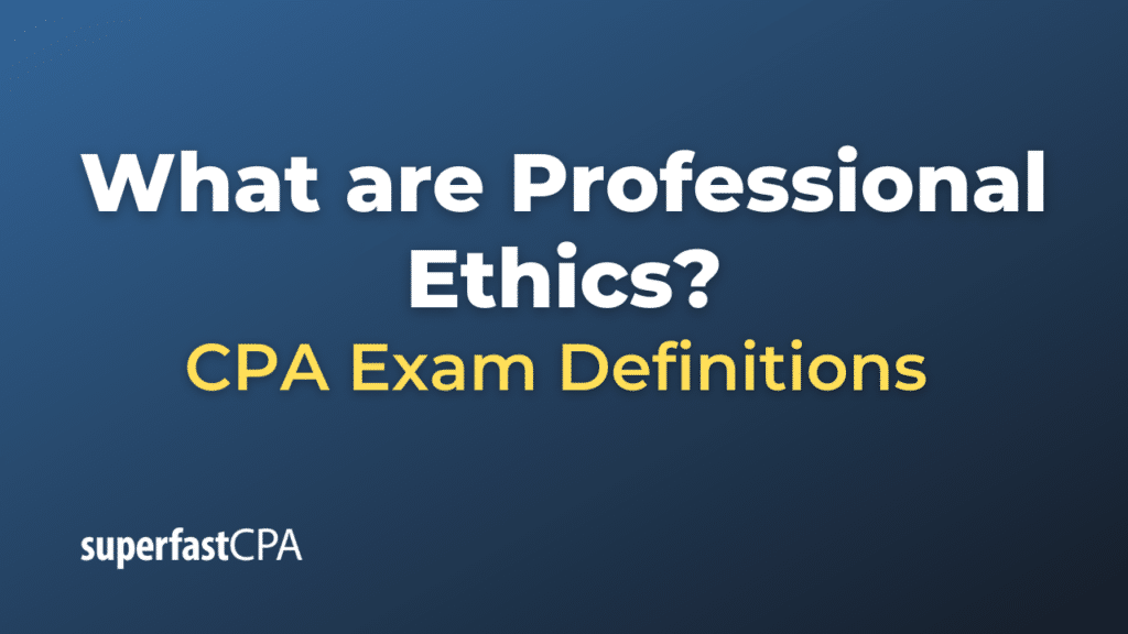 Professional Ethics