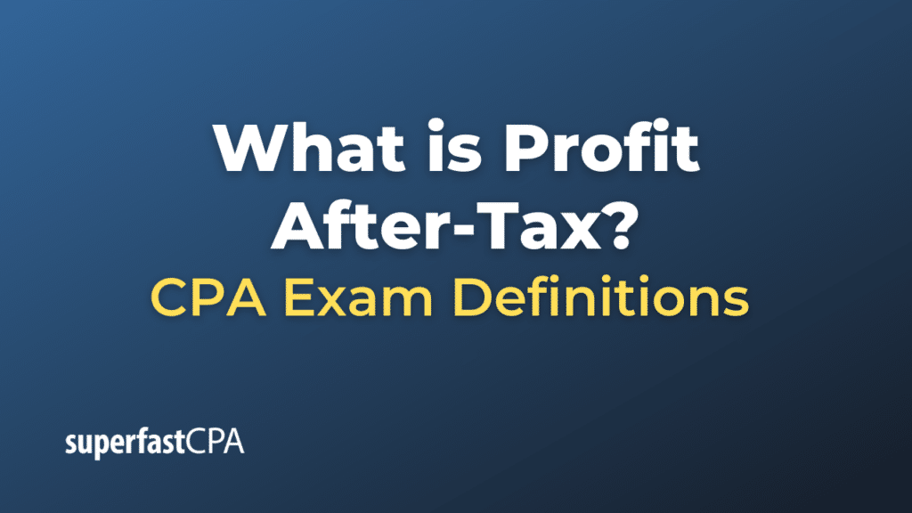 Profit After-Tax
