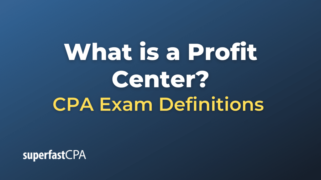 Profit Center