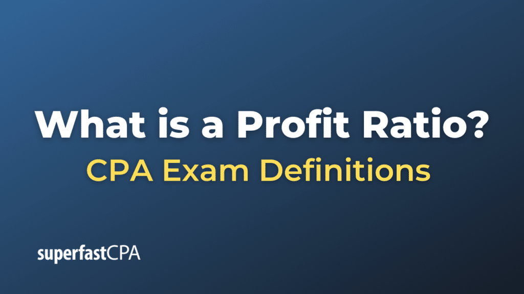 Profit Ratio