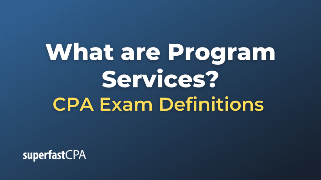 Program Services