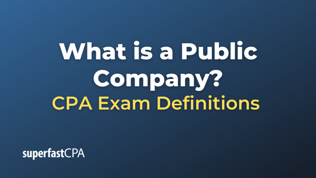 Public Company