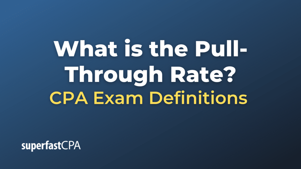 Pull-Through Rate