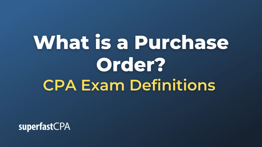 Purchase Order