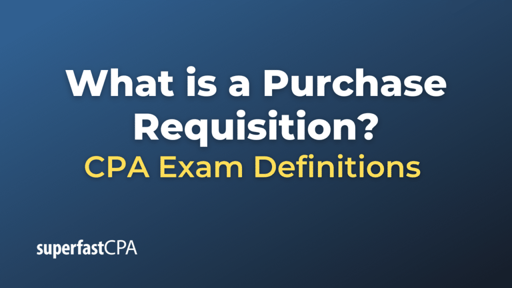 Purchase Requisition