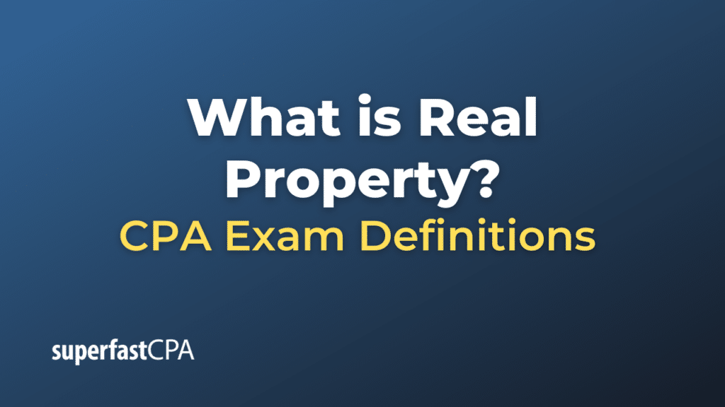 Real Property