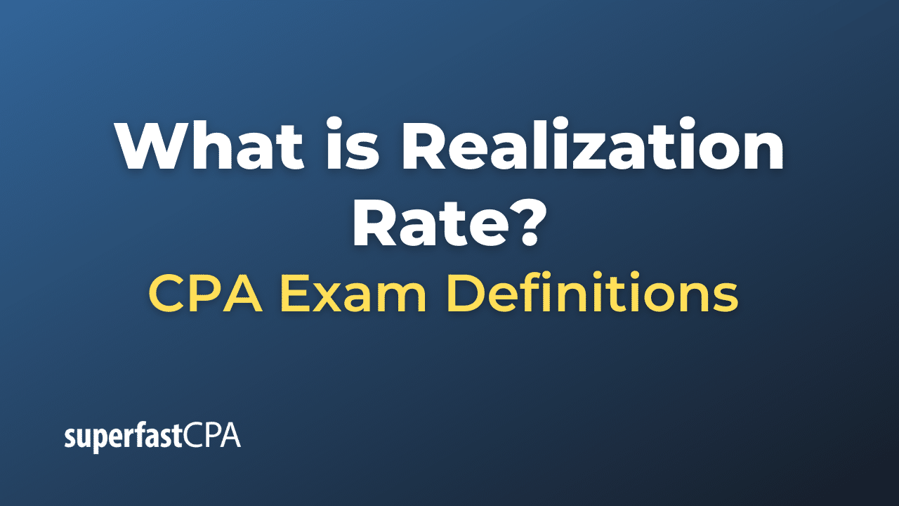 what-is-realization-rate