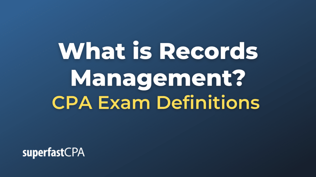 Records Management