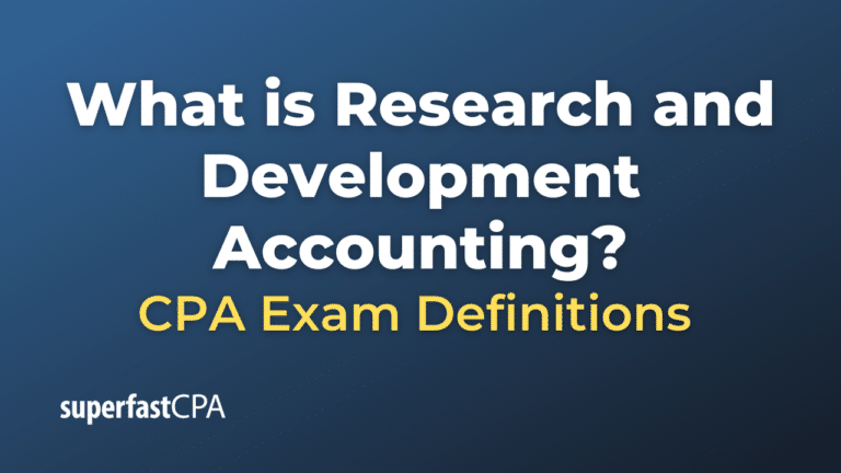 Development Accounting What is Research and Development Accounting? – SuperfastCPA CPA Review