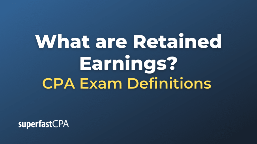 Retained Earnings