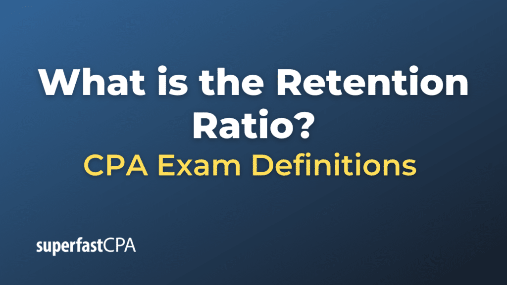 Retention Ratio
