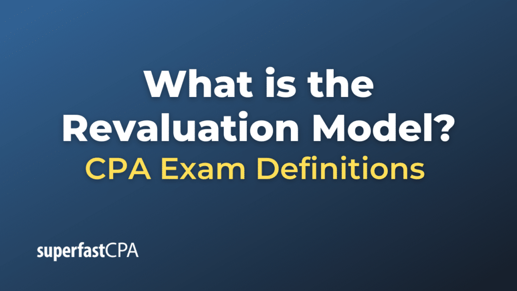 Revaluation Model