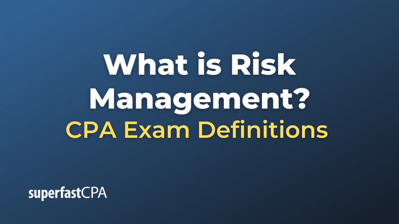 Risk Management