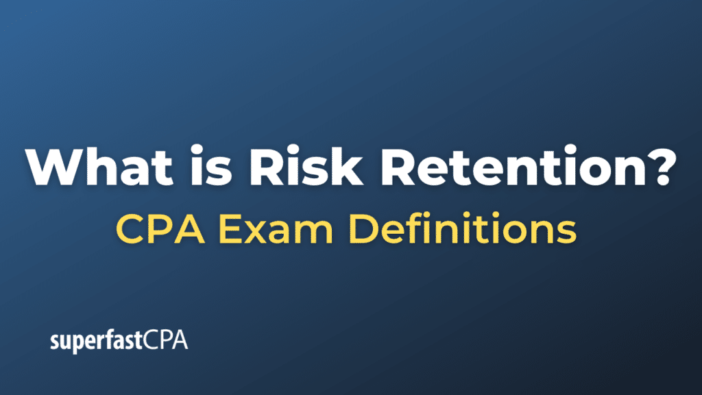 Risk Retention