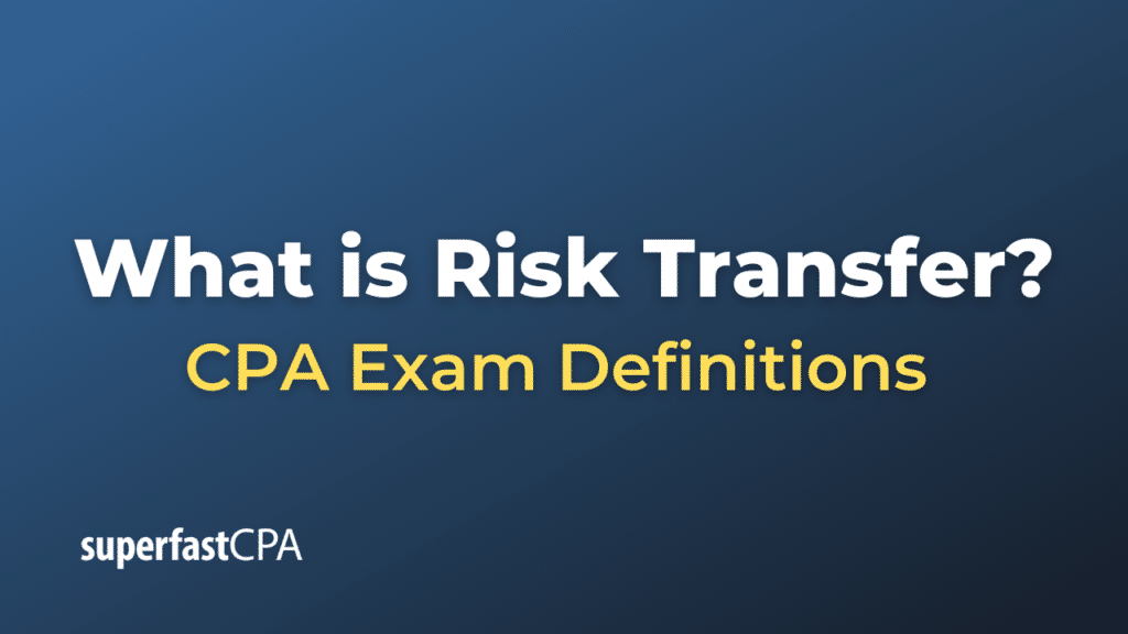 Risk Transfer