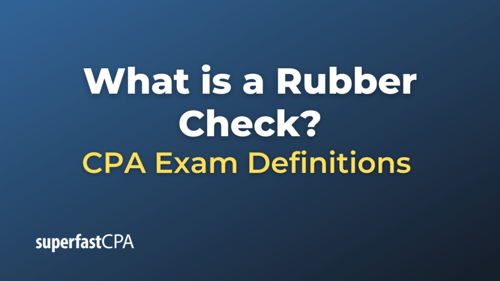 Rubber Check
