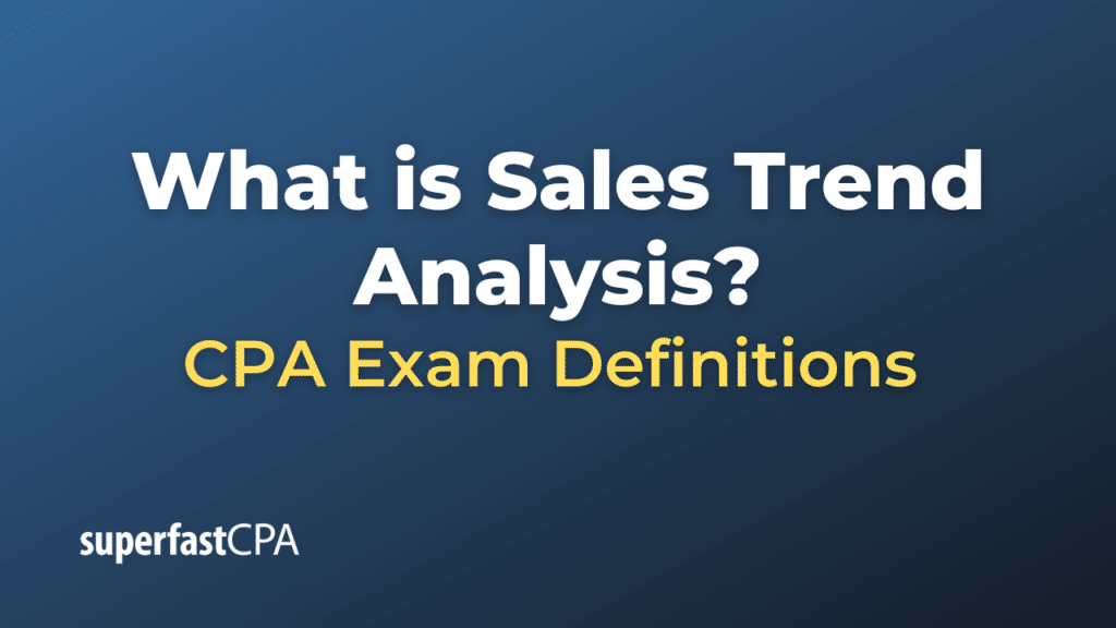 Sales Trend Analysis
