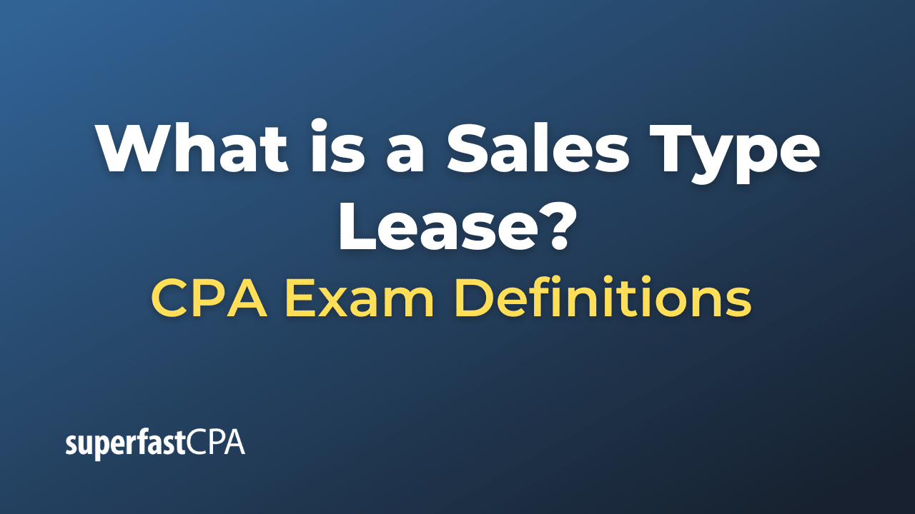 What Is A Sales Type Lease what-is-a-sales-type-lease