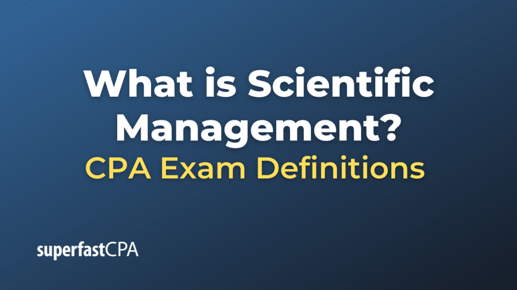 Scientific Management