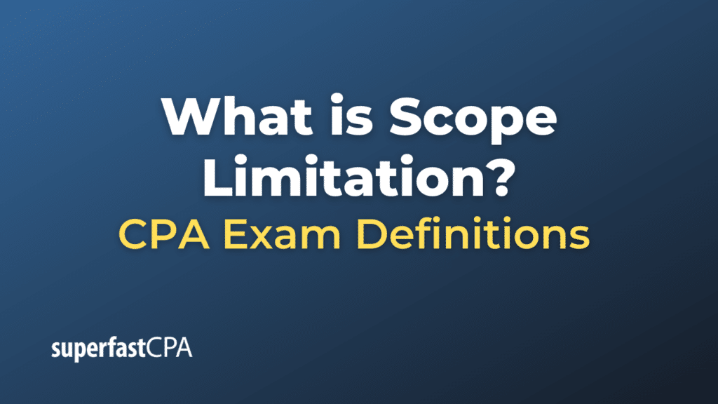Scope Limitation