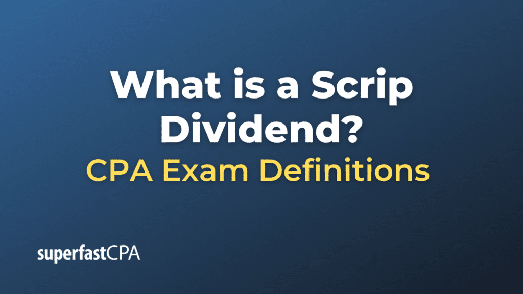 Scrip Dividend
