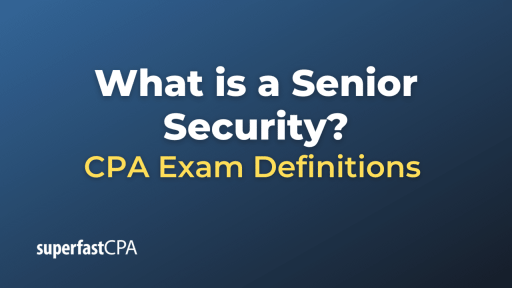 Senior Security