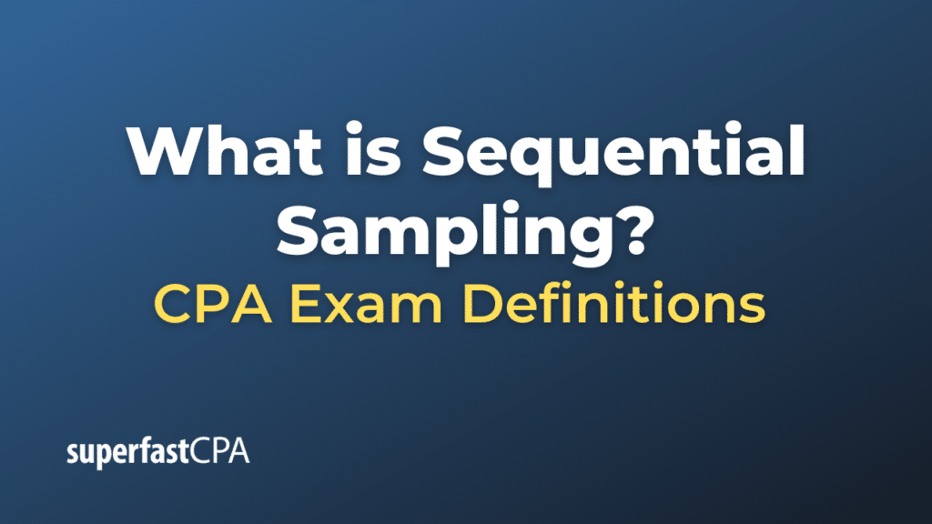 Sequential Sampling