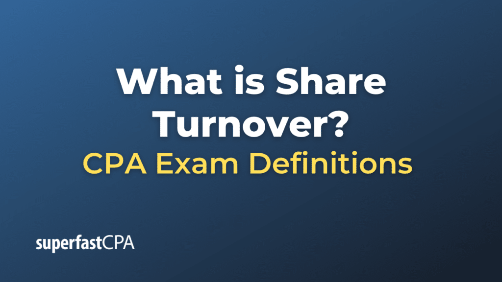Share Turnover