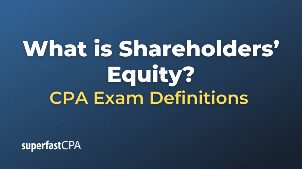 Shareholders’ Equity