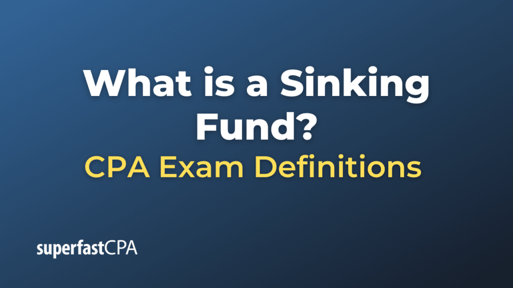 Sinking Fund