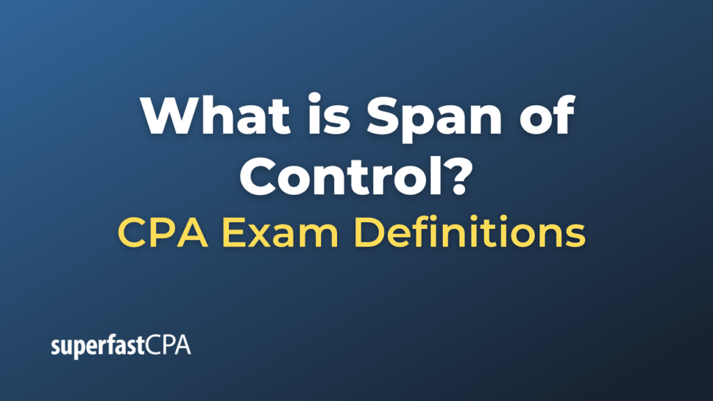 Span of Control