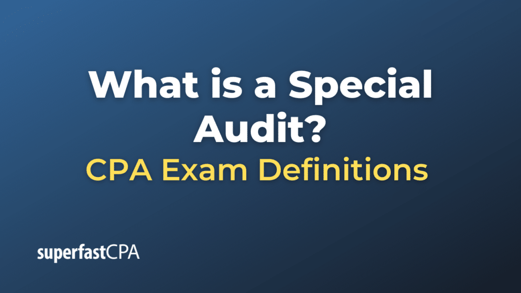 Special Audit