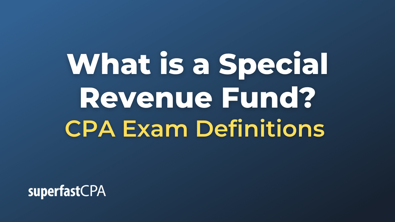 Special Revenue Fund