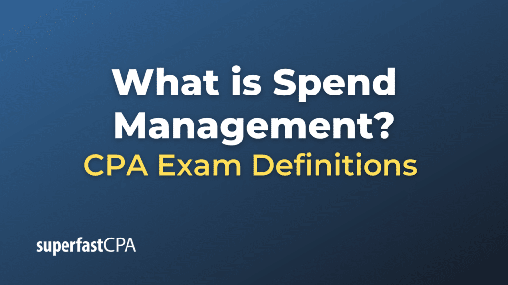 Spend Management