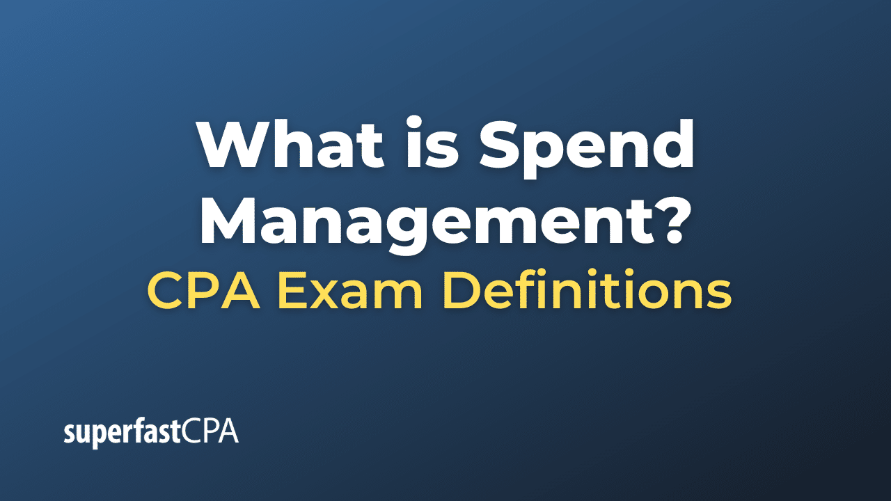 Spend Management